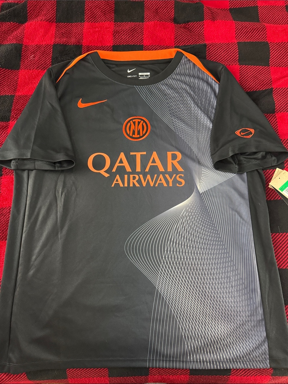 Inter Milan 2025-26 Nike Total90 Academy Training Pre-Match Jersey